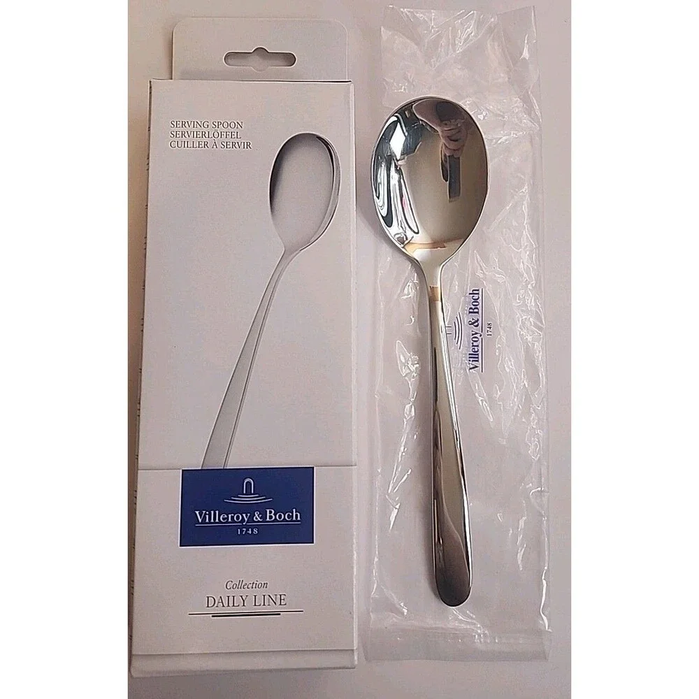Villeroy & Boch Daily Line Collection Serving Spoon 18/10 Stainless NIB